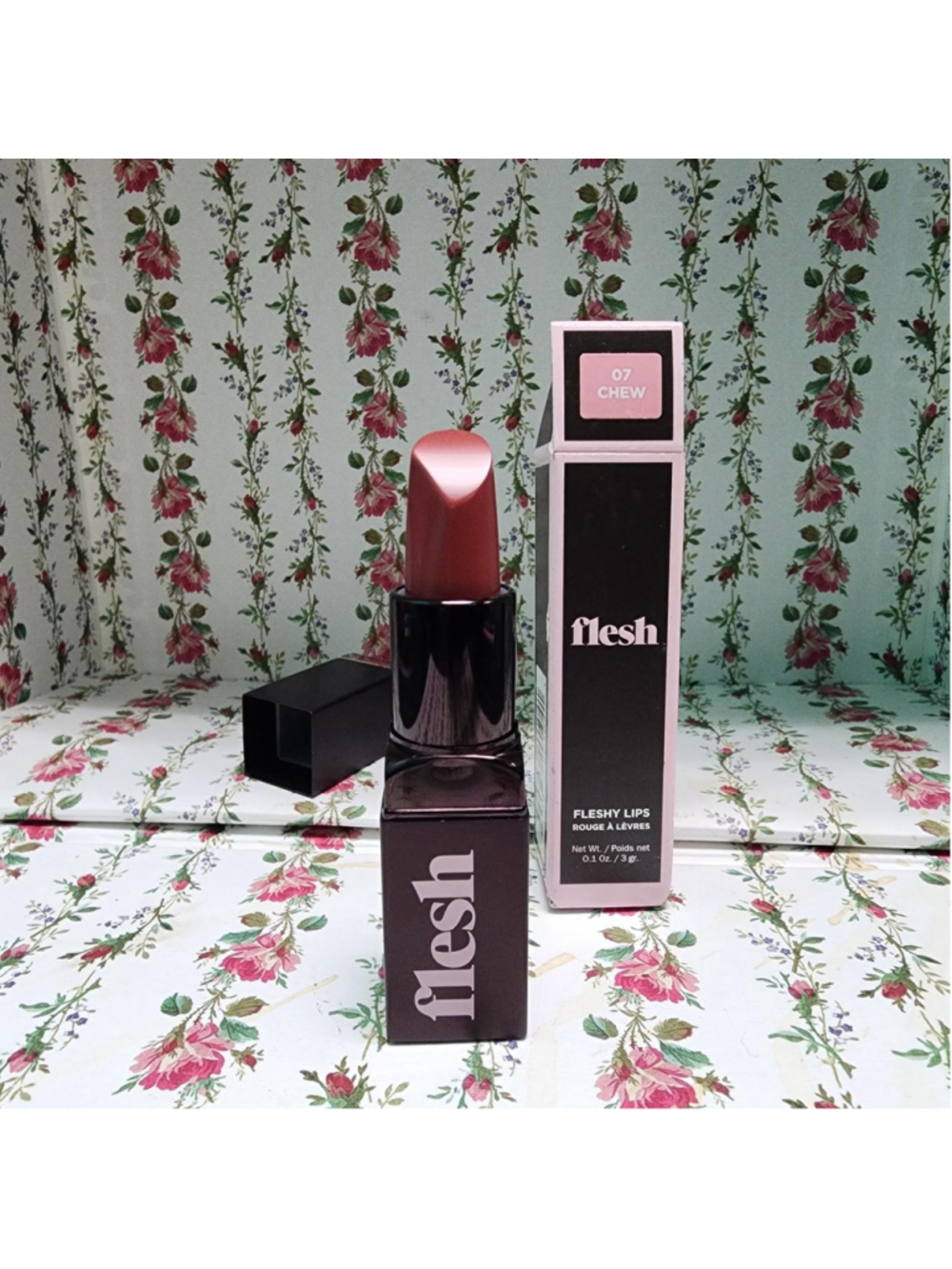 Flesh by Natasha Cosmetics lipstick in shade 07 Chew